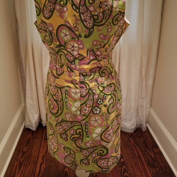 Paisley and Floral Kay Unger New York  dress - Picture 2 of 8